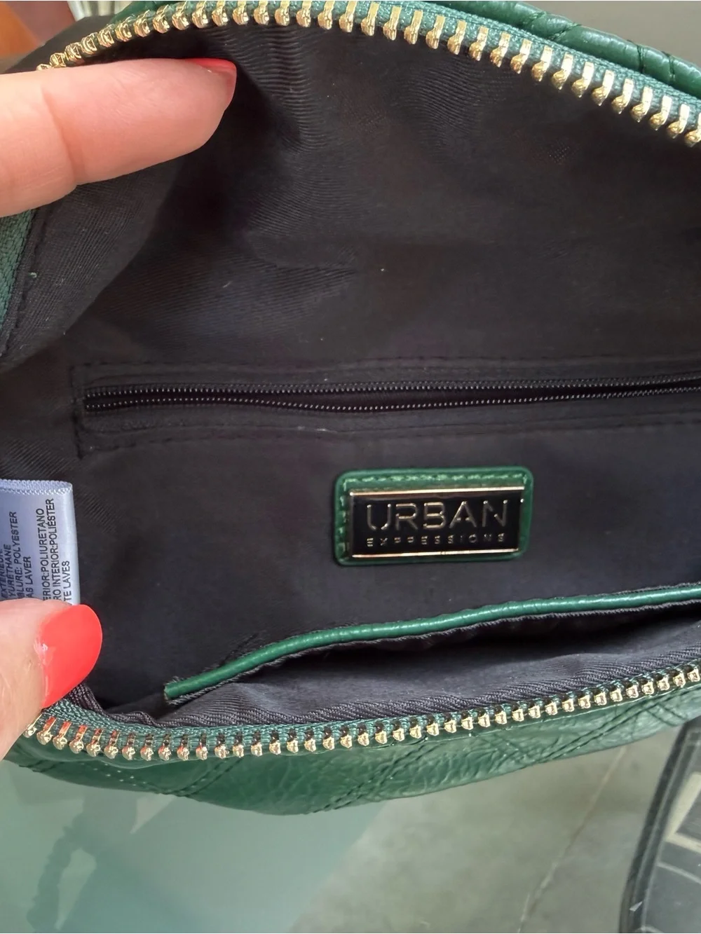 Vici Quilted Green Leather crossbody Bag - Classic Women's Handbag